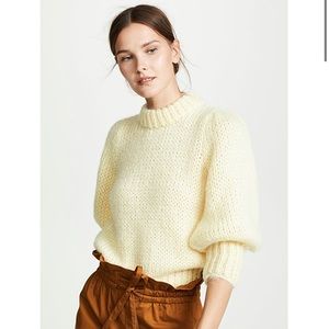 Gianni yellow Juilliard sweater XS S